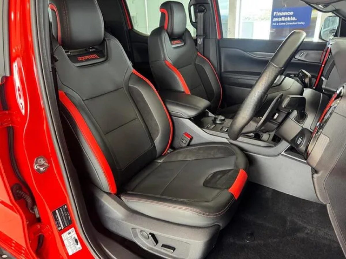 2025 Ford Ranger PY 2026.00MY Raptor FullTime 4WD DR Orange 10 Speed Sports Automatic Dual Cab