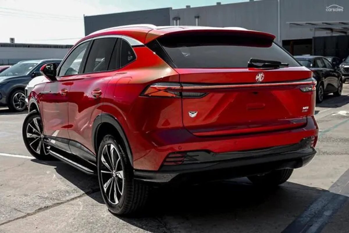 2025 MG HS AS33P MY25 Super Hybrid Essence Red 3 Speed Automatic Wagon Hybrid