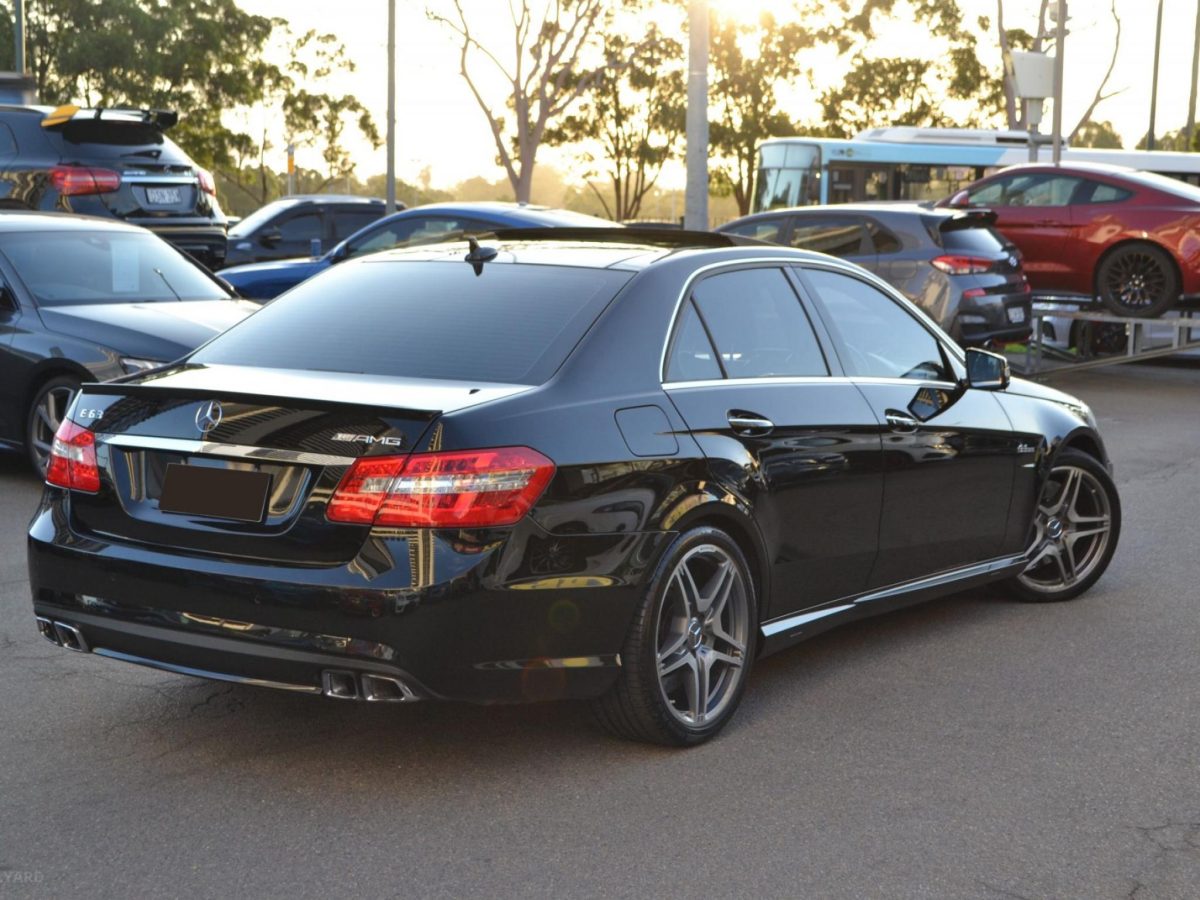 2011 MERCEDES-BENZ E-CLASS 4528 TBA W212 E63 AMG Sedan 4dr SPEEDSHIFT MCT 7sp 6.3i $48,950 Exc. Gov. Charges