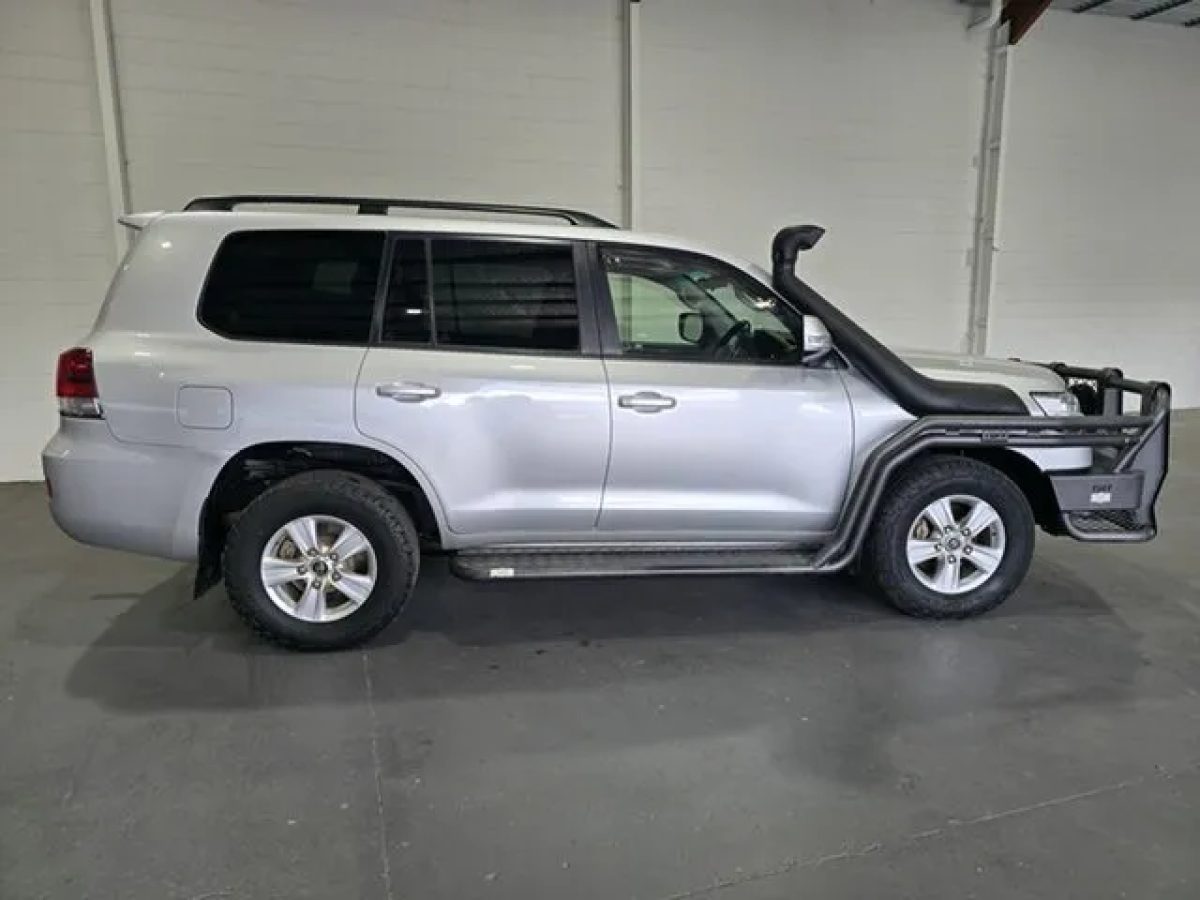 2021 Toyota Landcruiser VDJ200R GXL Silver Pearl 6 Speed Sports Automatic Wagon