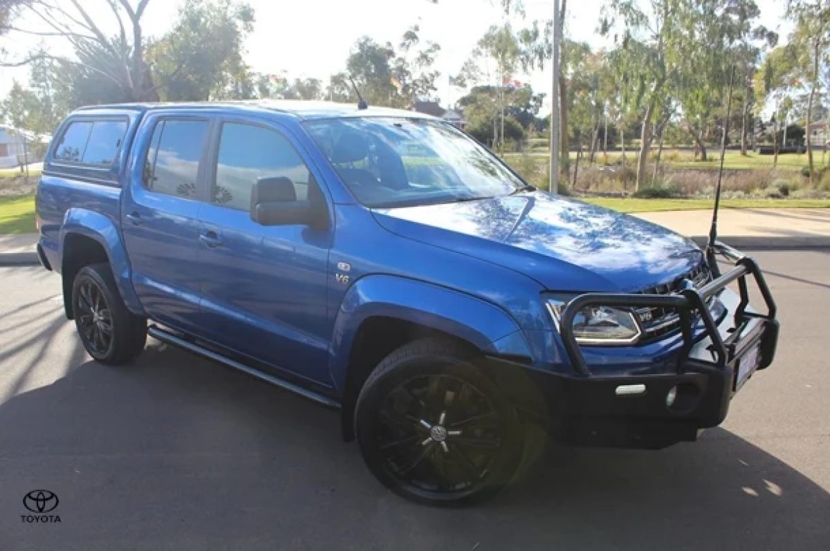 2019 Volkswagen Amarok TDI580 Highline Black