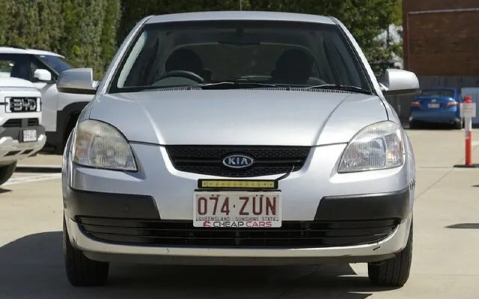 2009 Kia Rio JB MY09 LX Silver 5 Speed Manual Hatchback