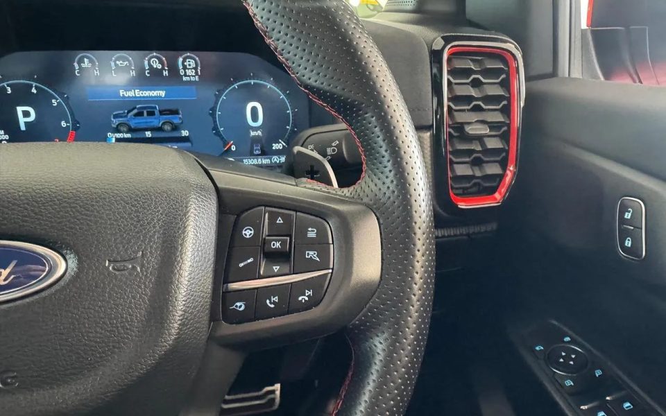 2025 Ford Ranger PY 2026.00MY Raptor FullTime 4WD DR Orange 10 Speed Sports Automatic Dual Cab