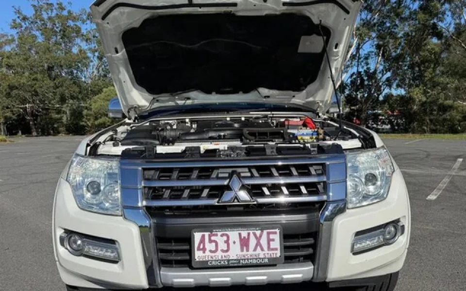2016 Mitsubishi Pajero NX MY17 GLX White 5 Speed Automatic Wagon