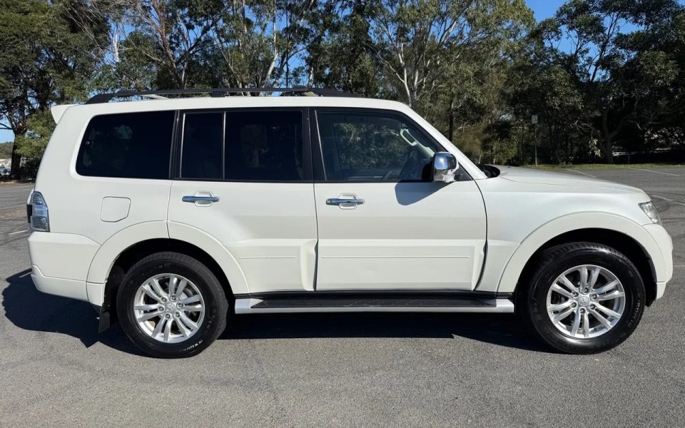2016 Mitsubishi Pajero NX MY17 GLX White 5 Speed Automatic Wagon