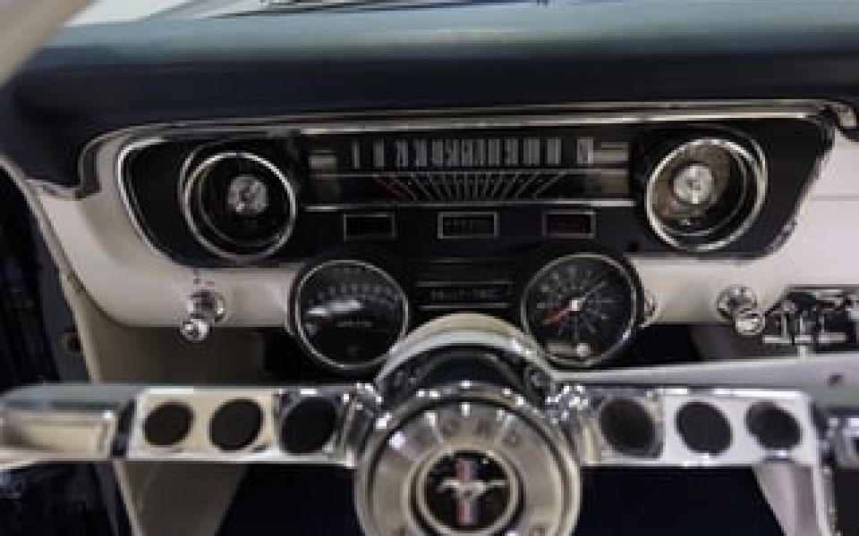 For sale 1964 1/2 Ford Mustang Convertible 289ci 4sp Man - Caspian Blue   Now for sale is this absolutely gorgeous Caspian Blue '65 Mustang Convertible. A quality example featuring the D code 289ci 4V... Sydney Showroom