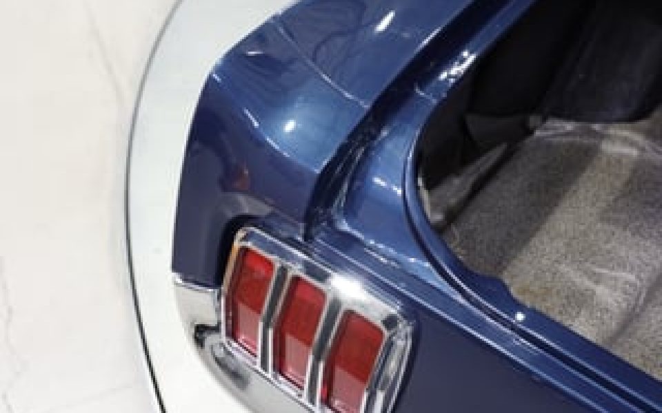 For sale 1964 1/2 Ford Mustang Convertible 289ci 4sp Man - Caspian Blue   Now for sale is this absolutely gorgeous Caspian Blue '65 Mustang Convertible. A quality example featuring the D code 289ci 4V... Sydney Showroom