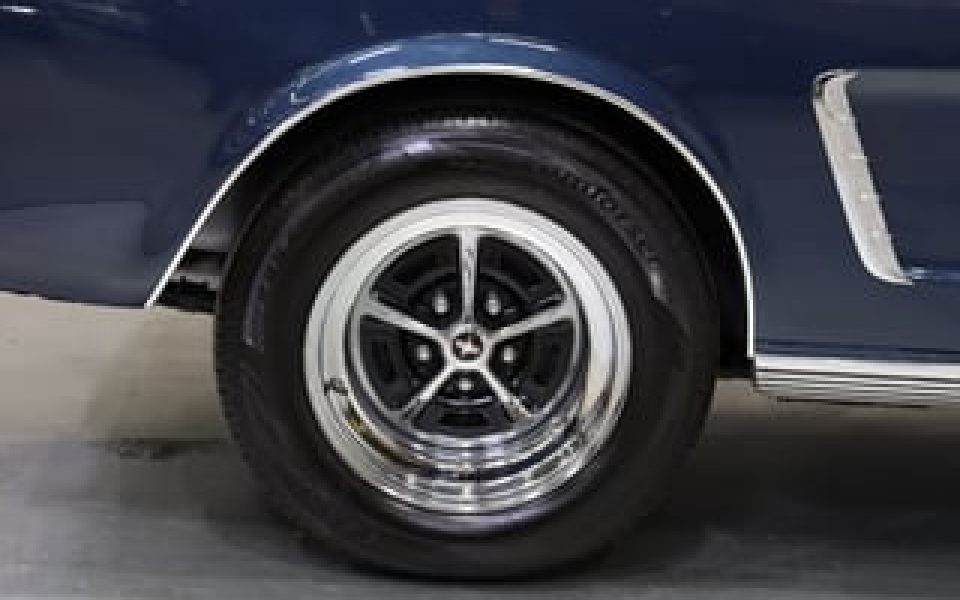 For sale 1964 1/2 Ford Mustang Convertible 289ci 4sp Man - Caspian Blue   Now for sale is this absolutely gorgeous Caspian Blue '65 Mustang Convertible. A quality example featuring the D code 289ci 4V... Sydney Showroom