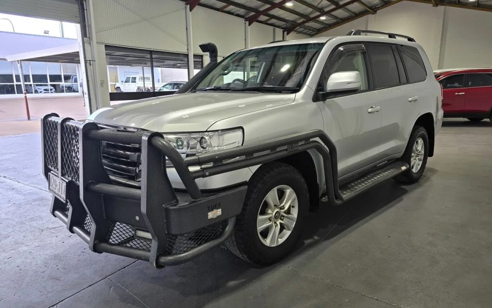 2021 Toyota Landcruiser VDJ200R GXL Silver Pearl 6 Speed Sports Automatic Wagon