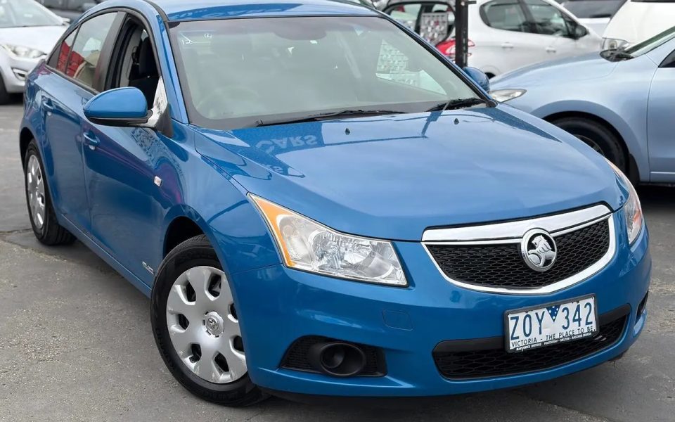 2012 Holden Cruze JH Series II MY13 CD Blue 6 Speed Sports Automatic Sedan