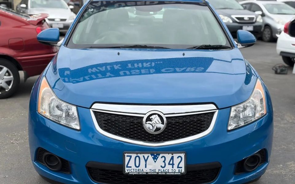 2012 Holden Cruze JH Series II MY13 CD Blue 6 Speed Sports Automatic Sedan