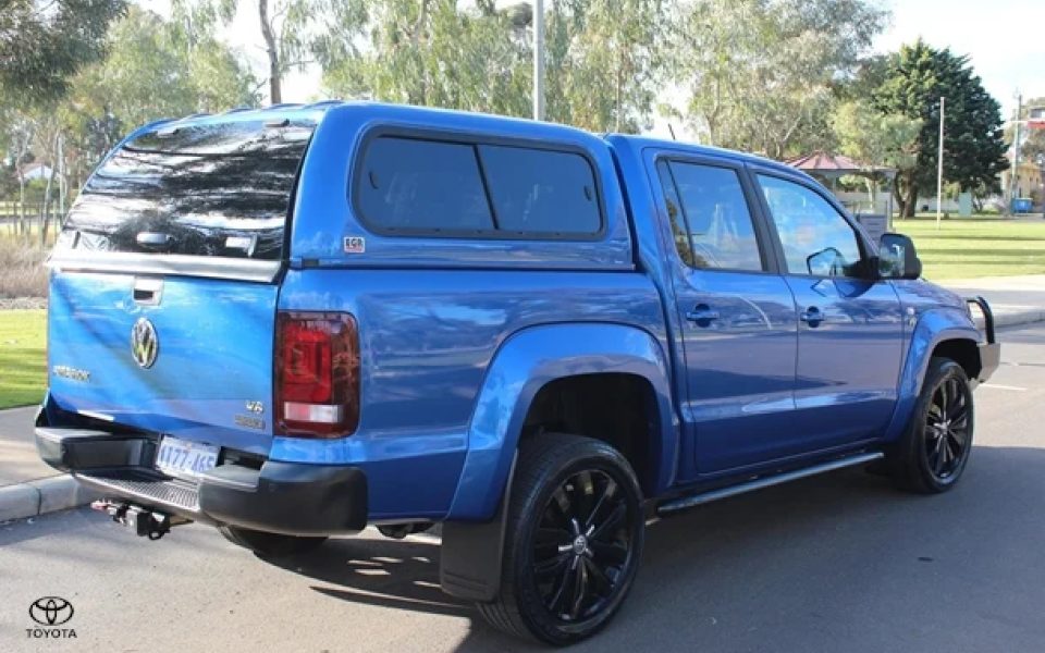 2019 Volkswagen Amarok TDI580 Highline Black